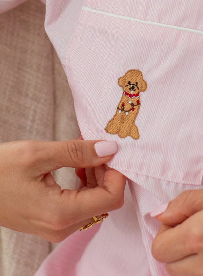 Pijama Cozy Paws Rosada (para humanas)