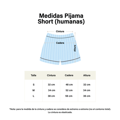 Pijama Cozy Paws Celeste (para humanas)