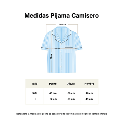 Pijama Cozy Paws Celeste (para humanas)