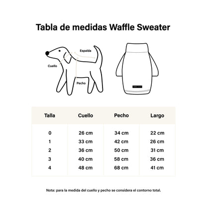 Waffle Sweater